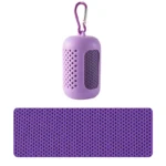 Portable Cooling Towel 4Pcs Silicone Wrapped Sports Towel - Image 8