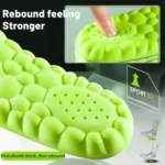 4D Sport Insole Super Soft Shoes Sole Pads for Feet Shock Absorption Baskets Shoe Sole Arch Support Orthopedic Inserts - Image 5