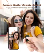 Tiktok Scrolling Ring Tiktok Remote Control Is Suitable for Iphone, iPad Bluetooth Page Turning Ring Roller, Both Camera Shutter, Short Video and Music Remote Control Function, Compatible with Ios and Android Phones - Image 6