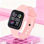 6-Piece Set of Fashion Electronic Watch Necklace Earrings Ring Set for Teenagers Boys and Girls, the Best Choice for Friend - Image 2