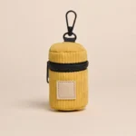 New Corduroy Dog Poop Bag Dispenser Multi-color Zipper Waste Bag Holder Hangable Walking Use Poop Bag Organizer Pet Supplies - Image 11