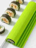 1pc Sushi Making Tool Sushi Roll Mat Seaweed Rice and Vegetable Roll Machine DIY Home Sushi Restaurant Party Kitchen Small Tool - Image 5