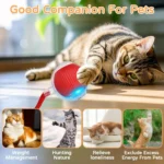 iLMH 1/2 PCS Cat Interactive Ball Toy Automatic Rolling Ball Faux Tail Rechargeable Smart Pet Electric Toy Pet Toy Imitate Mouse - Image 3
