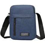 Men's bag, available in single shoulder or cross-body design, suitable for daily use during school. Made of nylon material. - Image 11