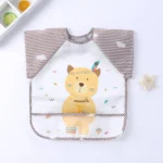 Waterproof EVA Full Sleeve Baby Bibs Children Apron Long Sleeve Feeding Smock Kids Eating Breastplate Infant Scarf Clothing - Image 24