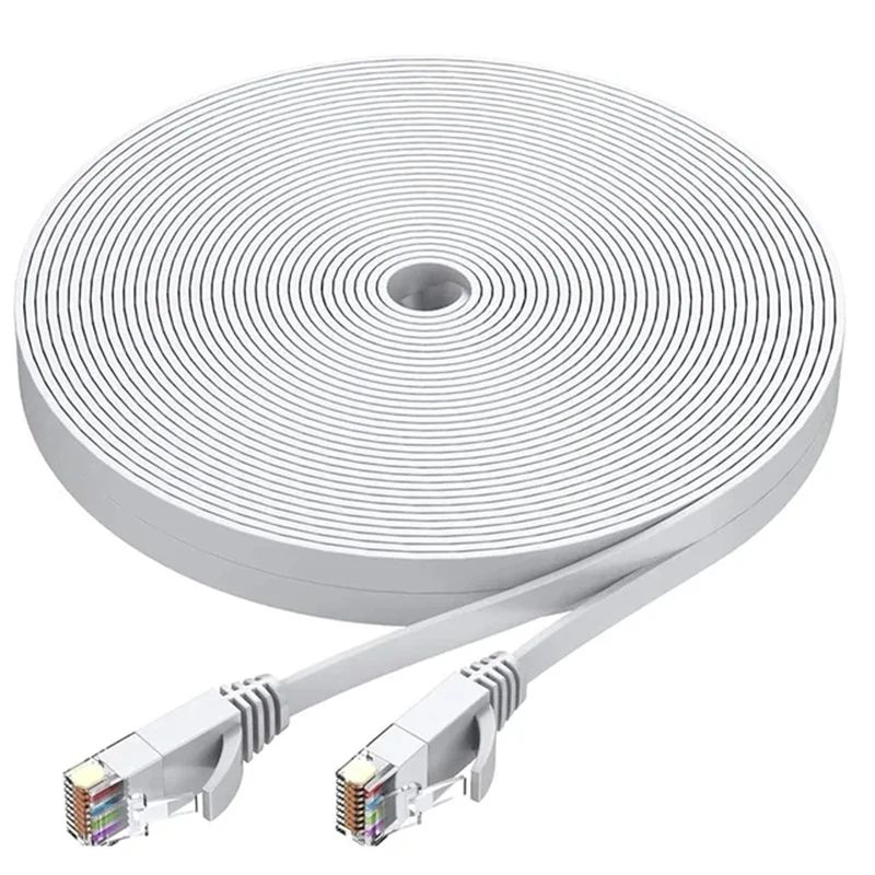 S1ff5ce068aa44e4f8d6bad870f4d439b6.webp Cat 6 Ethernet Cable LAN Network Cord,Internet, Network Cable - Supports Cat6 Network Standar Gigabit high-speed Network Cable - Image 1