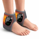 Cordless Electric Foot Massager can Vibrate and Heat Ankles & Sole, Portable Breathable Bracket Joints Wrap for Relax Ankle - Image 9