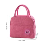 Insulated Lunch Bag Insulation Bento Pack Aluminum Foil Rice Bag Meal Pack Ice Pack Student Bento Lunch Handbag Insulation - Image 9