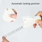 Automatic Telescopic Tape Measure Body Measuring Tape Sewing Ruler Tools Centimeter Tapes For Body Meter Measure White Tools - Image 5