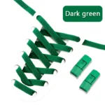 No Tie Shoe laces Press Lock Shoelaces without ties Elastic Laces Sneaker Kids Adult 8MM Widened Flat Shoelace for Shoes - Image 14