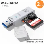 2-in-1 Multi Functional  USB 3.0 Card ReaderMiniSD TFMemoryCardReaderUSBFlashDrive CardreaderAdapter For PCLaptops Accessories - Image 21