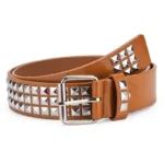 Fashion New Square Bead Rivet Belt Metal Pyramid Belt Men and Women Punk Hardware Jeans Belt Y2K Belt Designer Belt Women's Belt - Image 10
