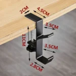 Multi Functional Headphone Stand Table Side Hanging Storage Rack for Sony/Airpods Max Gaming Headset Bag Universal Metal Holder - Image 6