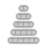 Silicone USB Cable Organizer USB Charging Cable Winder Desktop Tidy Management Clips Cable Holder For Mouse earphone Accessories - Image 21