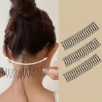 1/3Pcs Base U Shape Hair Styling Accessories for Women Girls French Twist Updo Bun Holder Tools Invisible Broken Hair Hairpin