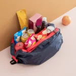 Foldable Storage Bag With Handle Portable Travel Camouflage Handbags Large Capacity Shopping Bag - Image 5
