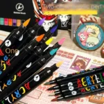 Professional Art Use 48-Color Acrylic Paint Markers, Dual-Tip Fine and Brush Tip Pens, Suitable for Stone, Wood, Calligraphy - Image 3