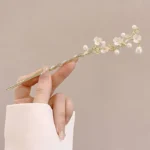 1/6pcs Elegant Chinese Style Tassel Hair Stick Traditional Floral Design Hairstyle Accessory Women Jewelry Hairpin Hairneedle - Image 8