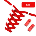 No Tie Shoe laces Press Lock Shoelaces without ties Elastic Laces Sneaker Kids Adult 8MM Widened Flat Shoelace for Shoes - Image 19