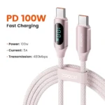Toocki 100W Type C to Type C Cable PD Fast Charging Charger USB C to USB C Display Cable For Macbook iPad Data Cord Wire - Image 7