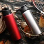 1-15PCS Portable Stainless Steel Bicycle Water Bottle Straight Drinking Outdoors Sports Travel Kettle Metal Water Bottle - Image 6