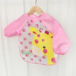 Waterproof EVA Full Sleeve Baby Bibs Children Apron Long Sleeve Feeding Smock Kids Eating Breastplate Infant Scarf Clothing - Image 41