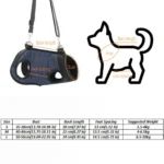 Adjustable Straps Dog Sling Harness Breathable with Pockets Carry Dog Shoulder Bag Soft Dog Lift Harness Walking The Dog - Image 6