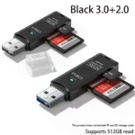 2-in-1 Multi Functional  USB 3.0 Card ReaderMiniSD TFMemoryCardReaderUSBFlashDrive CardreaderAdapter For PCLaptops Accessories - Image 27