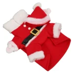 Pet Winter Outfit Soft Fabric Cute Dog Christmas Costume   Warm Skin Friendly with Hat for Daily for Puppy - Image 3
