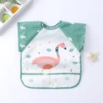 Waterproof EVA Full Sleeve Baby Bibs Children Apron Long Sleeve Feeding Smock Kids Eating Breastplate Infant Scarf Clothing - Image 26