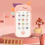 Baby Phone Toy Music Sound Telephone Sleeping Toys With Teether Simulation Phone Kids Infant Early Educational Toy Kids Gifts - Image 6