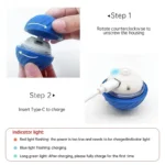 Dog Toy Ball Automatic Moving Bouncing Rolling Ball USB Smart Puppy Interactive Dog Chew Toy Ball - Image 2