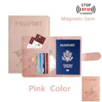 Passport Holder for Travel Essentials  Passport Wallet Cover Case for Travel  Accessories,Passport Book Holders for Women/Men - Image 9