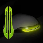 Car Wheel Hub Reflective Stripes Door Handle Safety Warning Sticker Car Rear Warning Tape Automobile Sticker Exterior Accessorie - Image 9