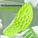 4D Sport Insole Super Soft Shoes Sole Pads for Feet Shock Absorption Baskets Shoe Sole Arch Support Orthopedic Inserts - Image 4