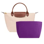 Felt Insert Bag Fits For Longchamp Handbag Liner Bag Felt Cloth Makeup Bag Support Travel Portable Insert Purse Organizer - Image 10