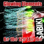 TAKBAS 1/5 Packs Sabiki Rigs, Fishing Bait Rigs, Luminous Sea Fishing Rig with High Carbon Fishing Hooks,for Fresh/Saltwater - Image 4