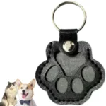 Leather Memorial Pet Hair Storage Bag Cat Paw Keychain DIY Homemade Pet Memorial Keychain for Commemorative Gift Bag Wallet - Image 10