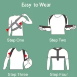 Adjustable Back Shoulder Posture Corrector Belt Clavicle Spine Support Reshape Your Body Home Office Sport Upper Back Neck Brace - Image 4