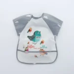 Waterproof EVA Full Sleeve Baby Bibs Children Apron Long Sleeve Feeding Smock Kids Eating Breastplate Infant Scarf Clothing - Image 23