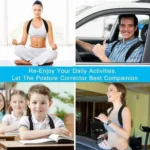 Adjustable Back Shoulder Posture Corrector Belt Clavicle Spine Support Reshape Your Body Home Office Sport Upper Back Neck Brace - Image 3