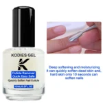 KODIES GEL Cuticle Remover 15ML Gentle Exfoliator Foot Cuticle Oil Softener Liquid Nail Art Treatment Manicure Repair Care Tools - Image 2