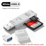 2-in-1 Multi Functional  USB 3.0 Card ReaderMiniSD TFMemoryCardReaderUSBFlashDrive CardreaderAdapter For PCLaptops Accessories - Image 7