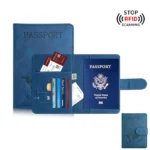 Passport Holder for Travel Essentials  Passport Wallet Cover Case for Travel  Accessories,Passport Book Holders for Women/Men