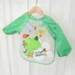 Waterproof EVA Full Sleeve Baby Bibs Children Apron Long Sleeve Feeding Smock Kids Eating Breastplate Infant Scarf Clothing - Image 36
