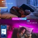 Bluetooth LED Strip Lights Smart SMD 5050 APP Remote Control Flexible Ribbon Diode Lamp Tape TV Backlights Game Room Home Decor - Image 2