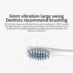 Electric Ultrasonic Toothbrush Six Speed Mode Home Soft Hair USB Charging Waterproof Adult Tooth Cleaner Automatic Couple Set- - Image 3