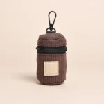 New Corduroy Dog Poop Bag Dispenser Multi-color Zipper Waste Bag Holder Hangable Walking Use Poop Bag Organizer Pet Supplies - Image 10