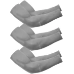 3Pairs Fashion Sun Ice Silk Sleeves Unisex Summer Sun Protection Arm Sleeves Suitable for Outdoor Riding, Driving, Fishing - Image 10