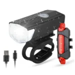 USB Rechargeable Bike Light Front Light Red Taillight Easy to Install 3 Modes Bicycle Accessories for the Bicycle - Image 7